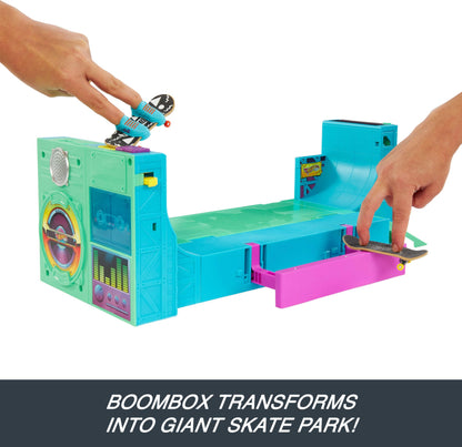 Hot Wheels Skate Boombox Skate Park Playset