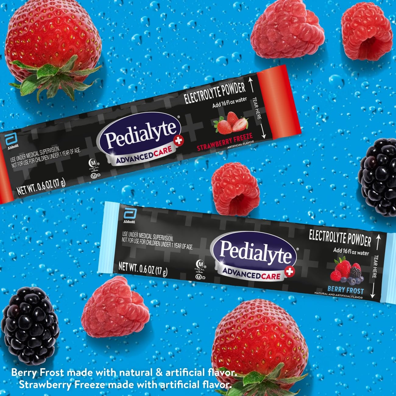 Pedialyte AdvancedCare Plus Electrolyte Powder 12
