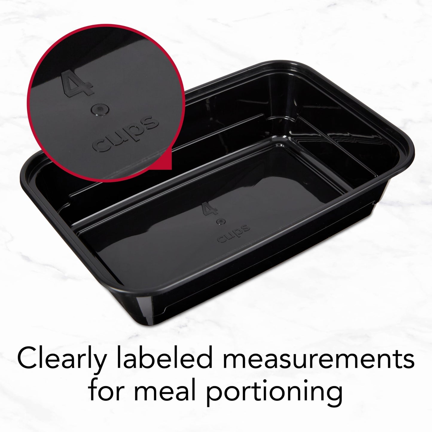 GoodCook Meal Prep Containers 10-Pack