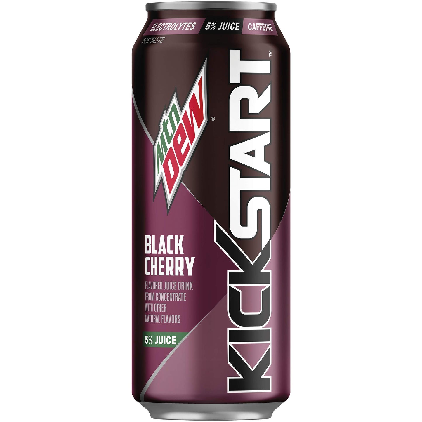 Mountain Dew Kickstart Energy Drink, Black Cherry, 16 oz