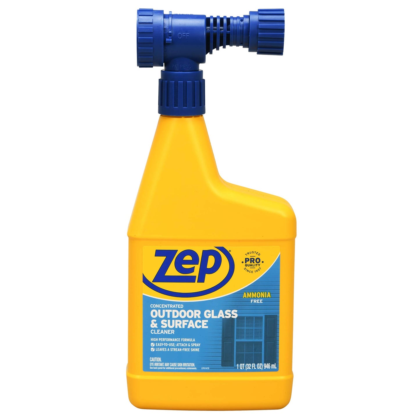Hose-End Glass & Surface Concentrate Cleaner 1 Qt