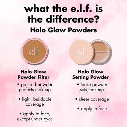 e.l.f. Halo Glow Powder Filter, Fair Warm