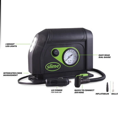 Portable Car Air Compressor 12V Power Adapter (Open Box)