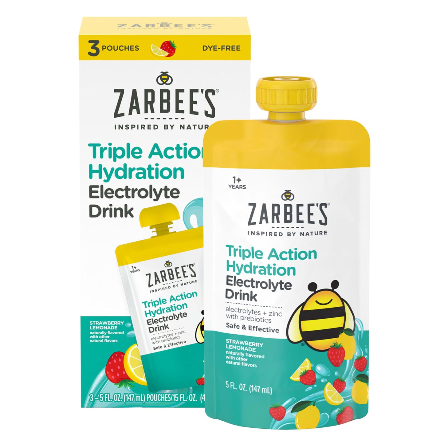 Zarbee's Kids Hydration Drink 3x5 fl oz