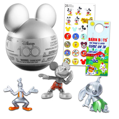 Disney 100 - Blind Ball Set - Collectible Mickey Mouse Figures for Kids