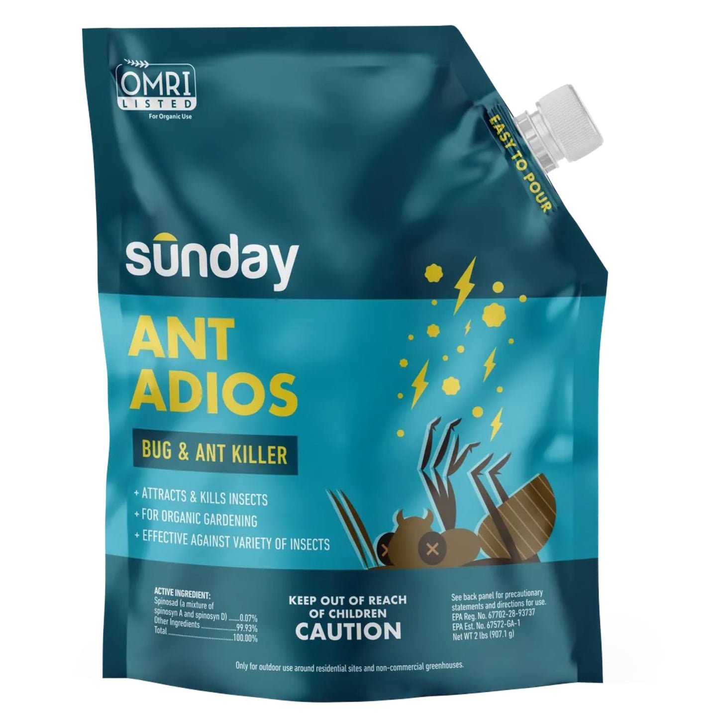 Bug & Ant Killer - 2Lbs