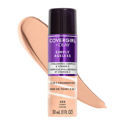 Covergirl & Olay Liquid Foundation Ivory 205