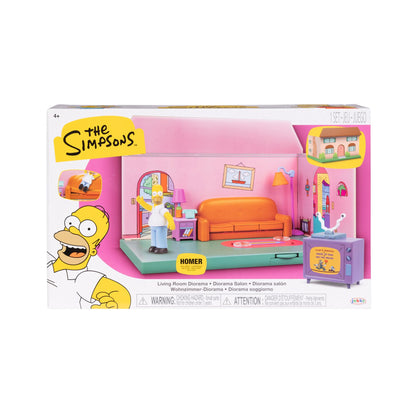 The Simpsons Living Room Diorama House