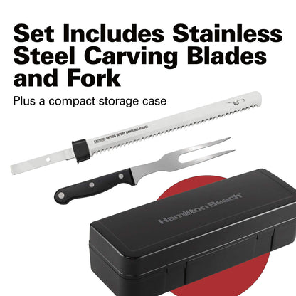 Hamilton Beach Set Electric Carving Knife  (Open Box)
