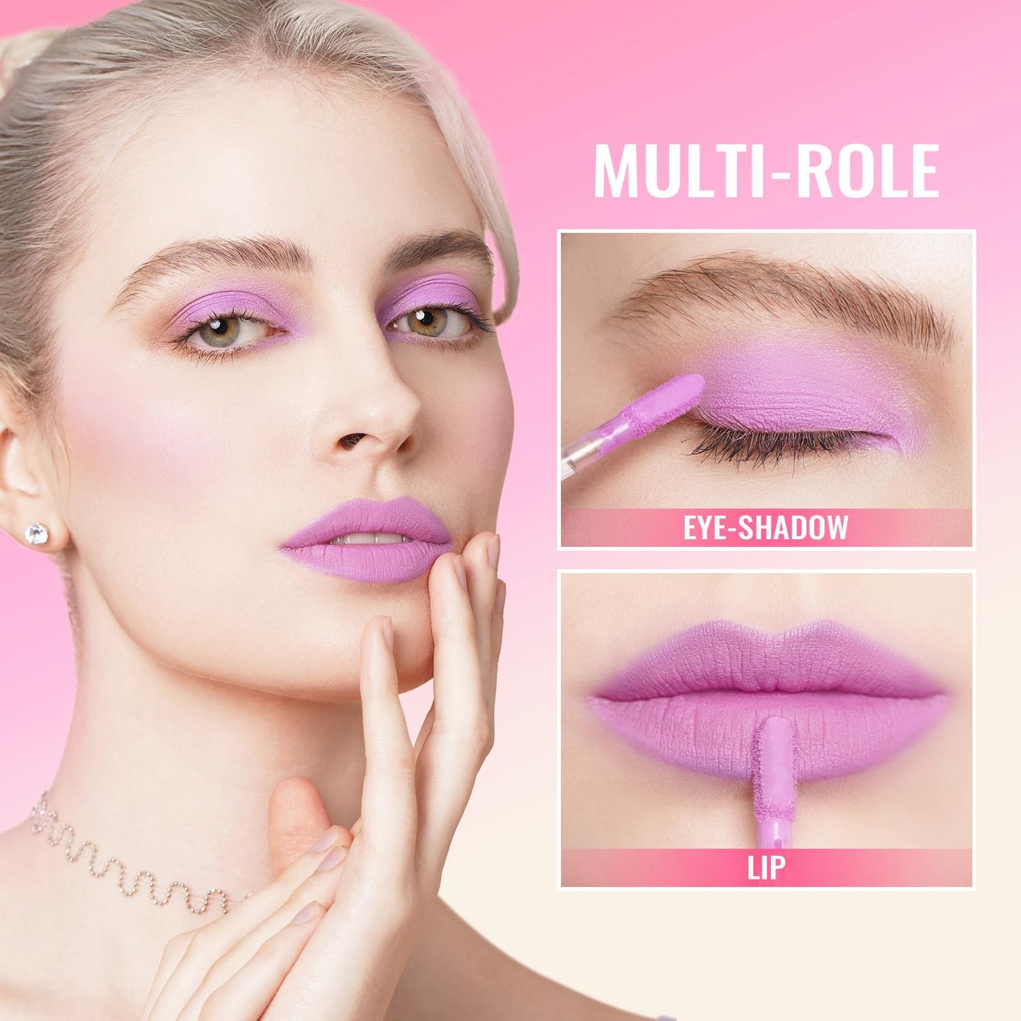 Oulac Matte Lipstick Light Pink Lavender M14