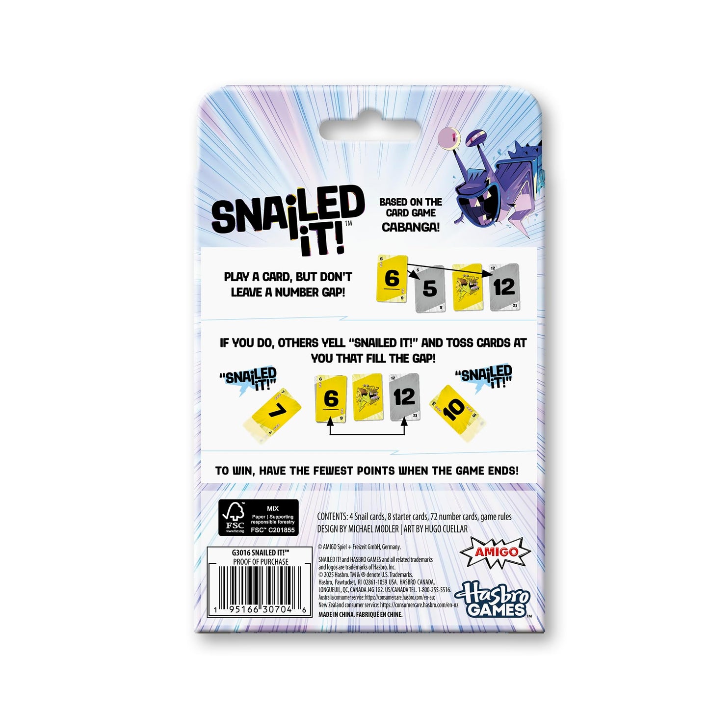 Snailed It! Family Snail Card Game