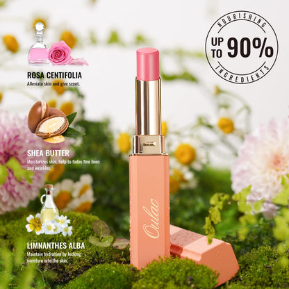 Oulac Moisturizing Lipstick, Orange Red G12, 0.07 oz
