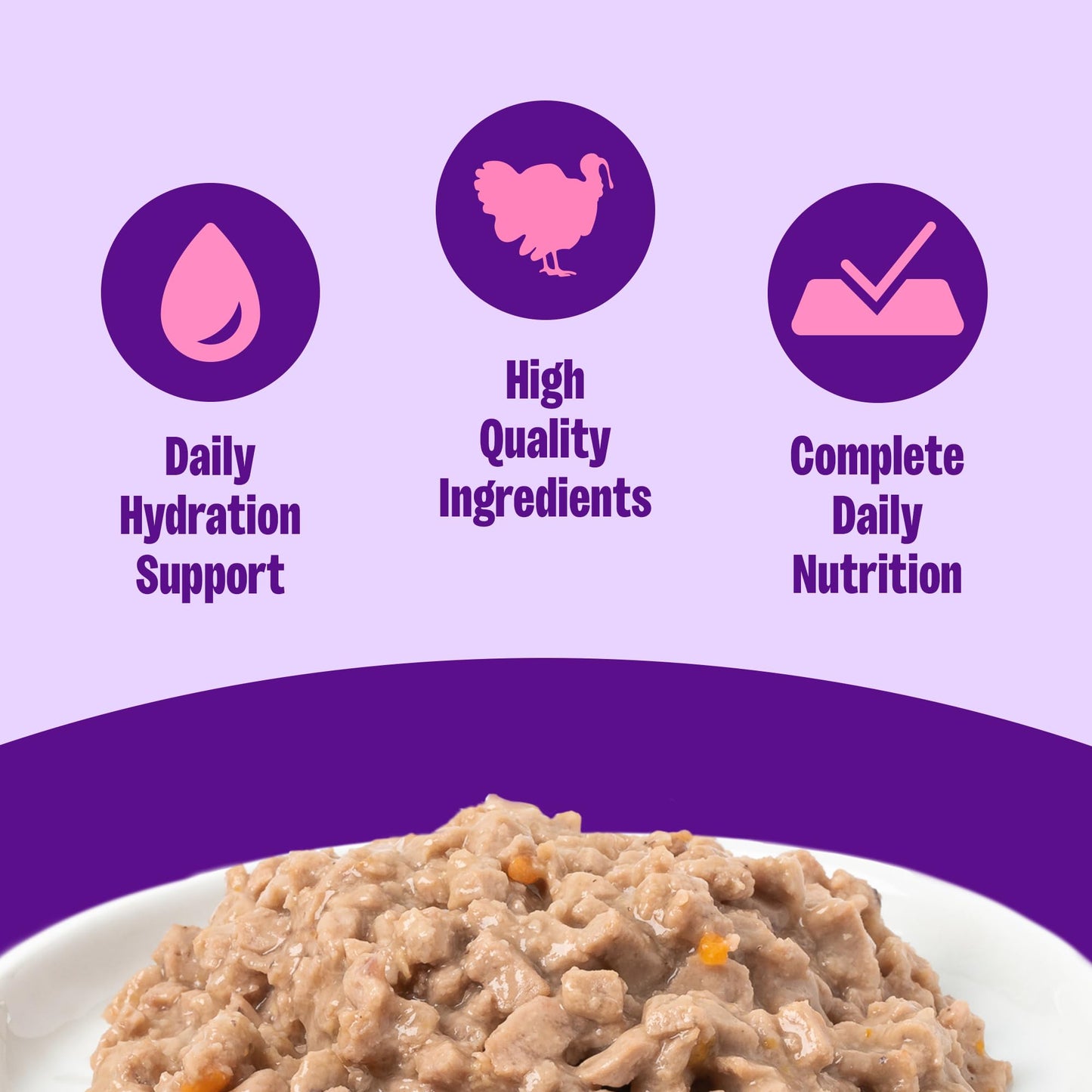 Wellness Complete Health Adult Cat Food Turkey 3oz 24pk (Best By 12/09/2027)
