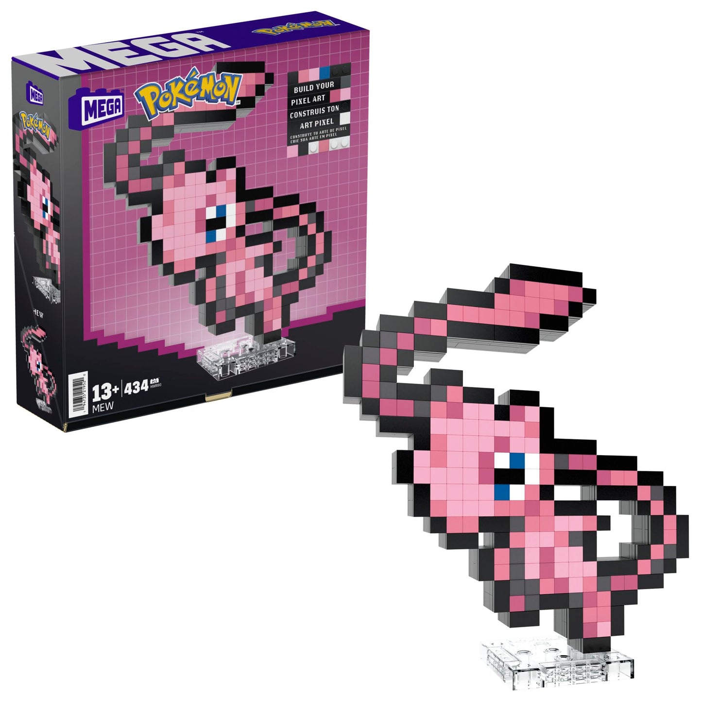 MEGA Pokemon Mew 434 Piece Building Set