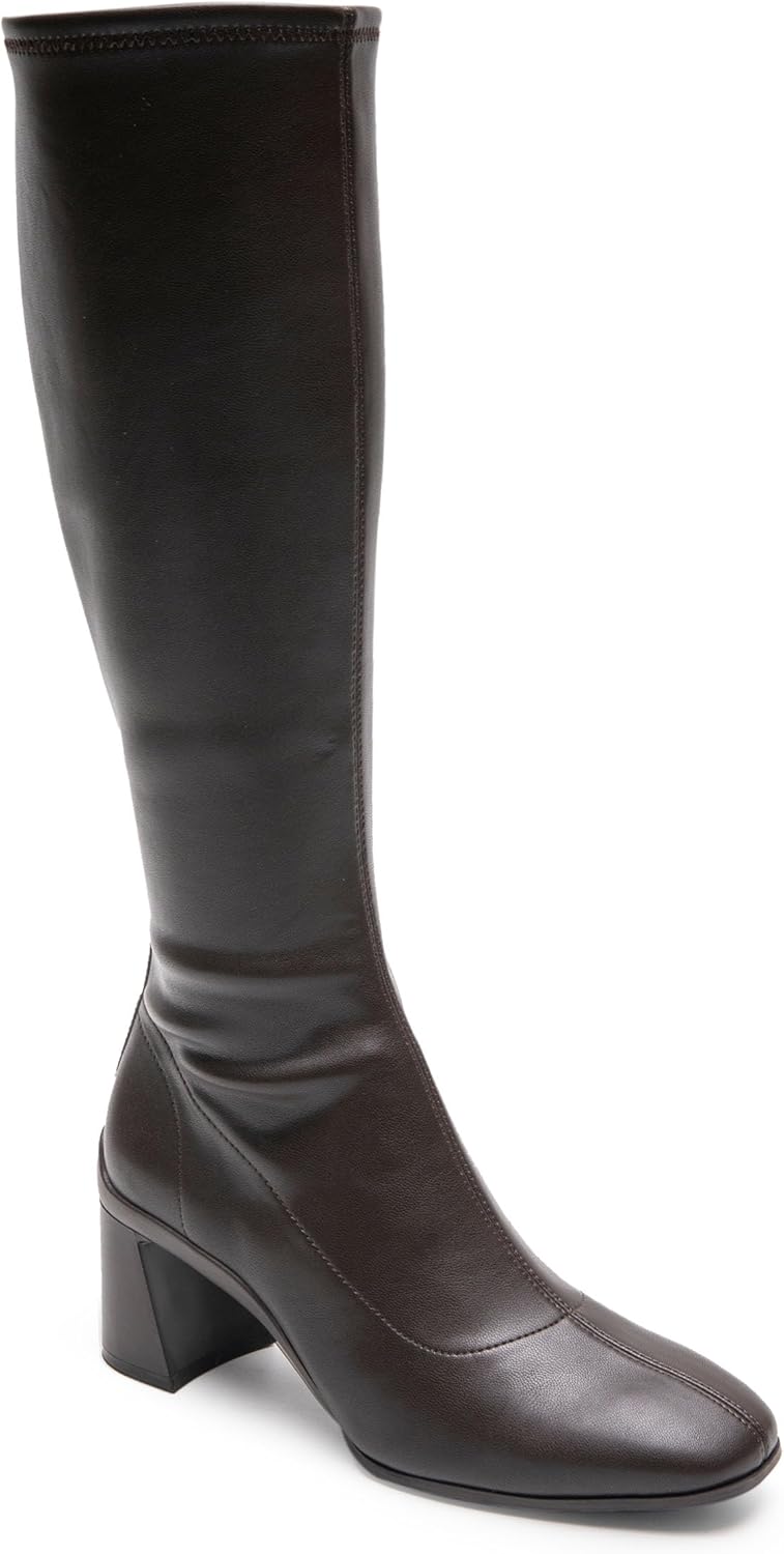 Women's 8.5 W Aerosoles Centola Knee High Boot Brown