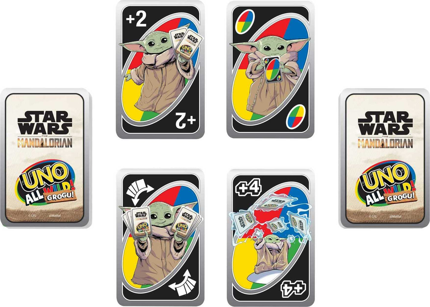 Mattel Games UNO The Mandalorian All Wild