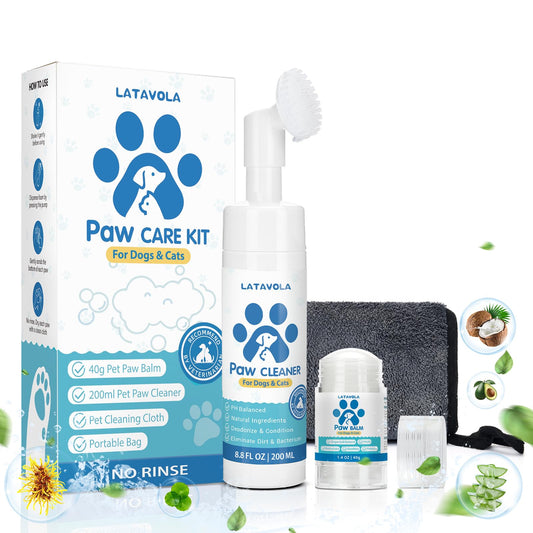 Dog Paw Cleaner Care Kit - Paw Cleaner for Dogs & Cats Small Large Medium Breed