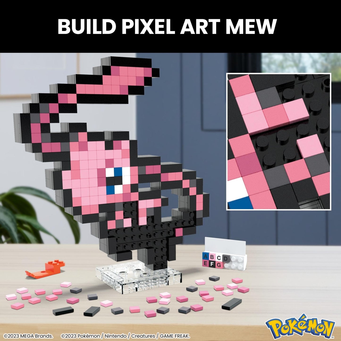MEGA Pokemon Mew 434 Piece Building Set