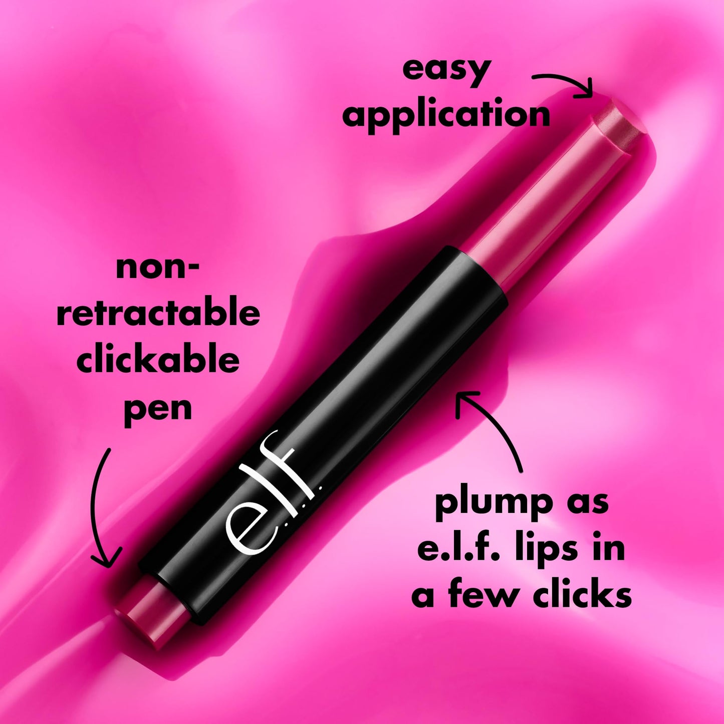 E.l.f. Pout Clout Lip Plumping Pen Plum on Over
