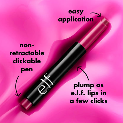 E.l.f. Pout Clout Lip Plumping Pen Plum on Over