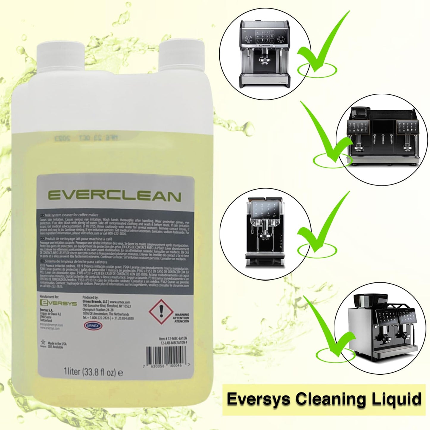 Eversys Milk Line Cleaning Liquid 1 Liter