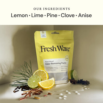 Lemon Odor Eliminating Packs | 6 ct.