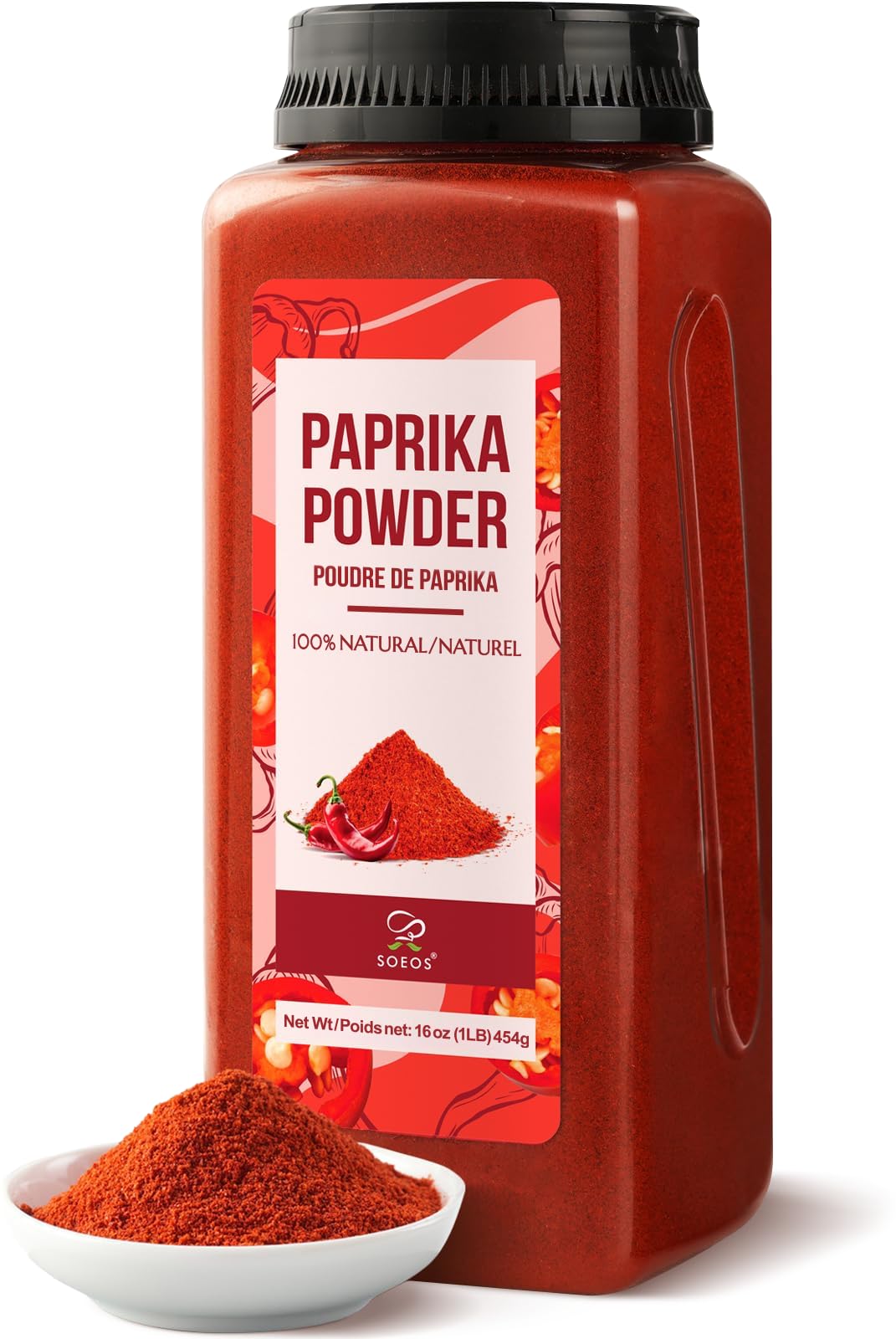 Paprika Powder 16oz Sweet (Best Before Mar. 6 2027)
