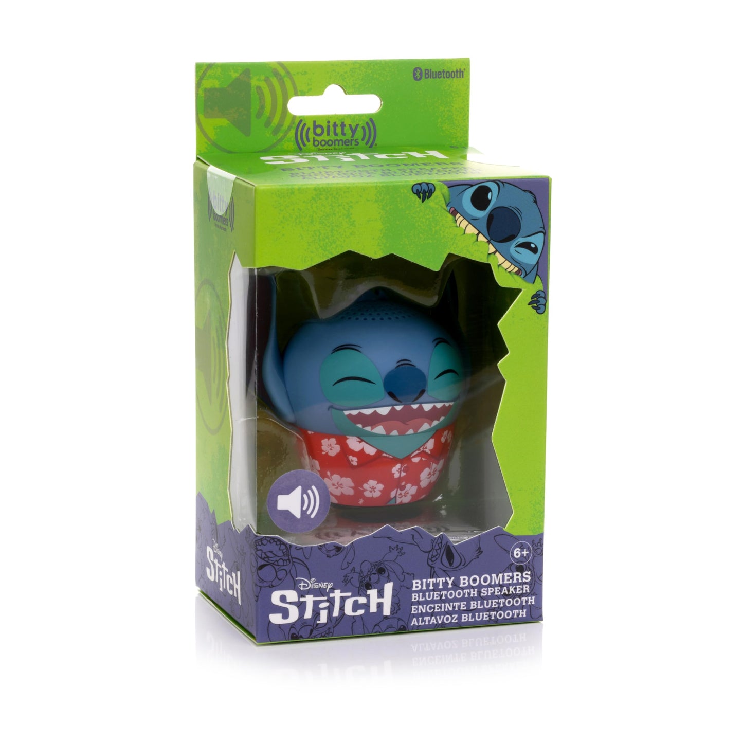 Bitty Boomers Disney: Stitch Hawaiian - Mini Bluetooth Speaker