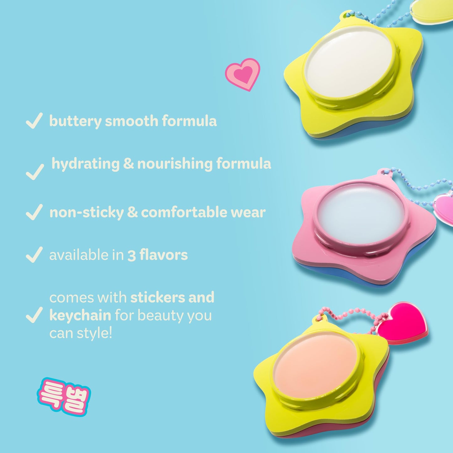 The Crème Shop Lip Balm Key Chain Charm- Mint