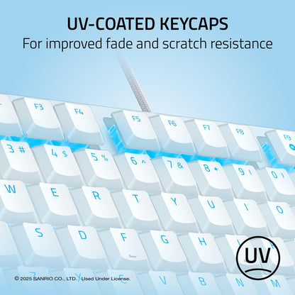 Razer Ornata V3 TKL Gaming Keyboard, Low-Profile Keys, Cinnamoroll Edition