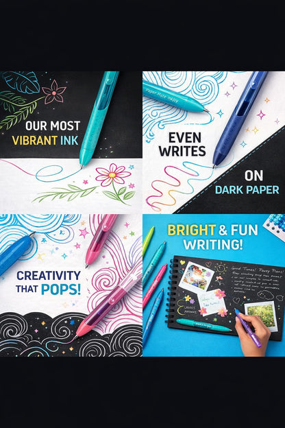 Paper Mate Ink Joy Bright Gel Pen - Pack of 3