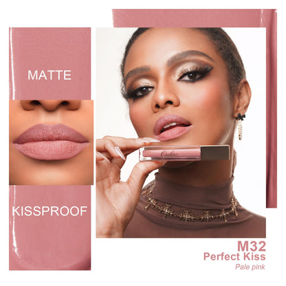 Oulac Matte Liquid Lipstick, Pink M32