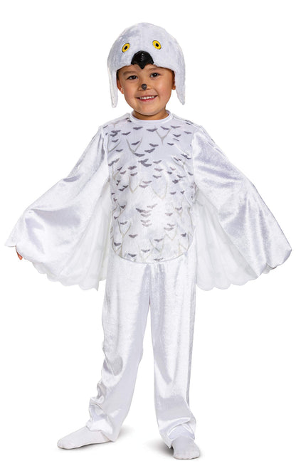Disguise Harry Potter Hedwig the Owl Costume, Official Wizarding World Hedwig Kids Costume, Toddler Size Small (2T)
