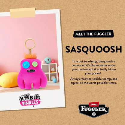 ZURU Fuggler Pinkles Keychain Sasquoosh