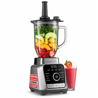 Gourmia 1250W 4-Speed Blender Gray