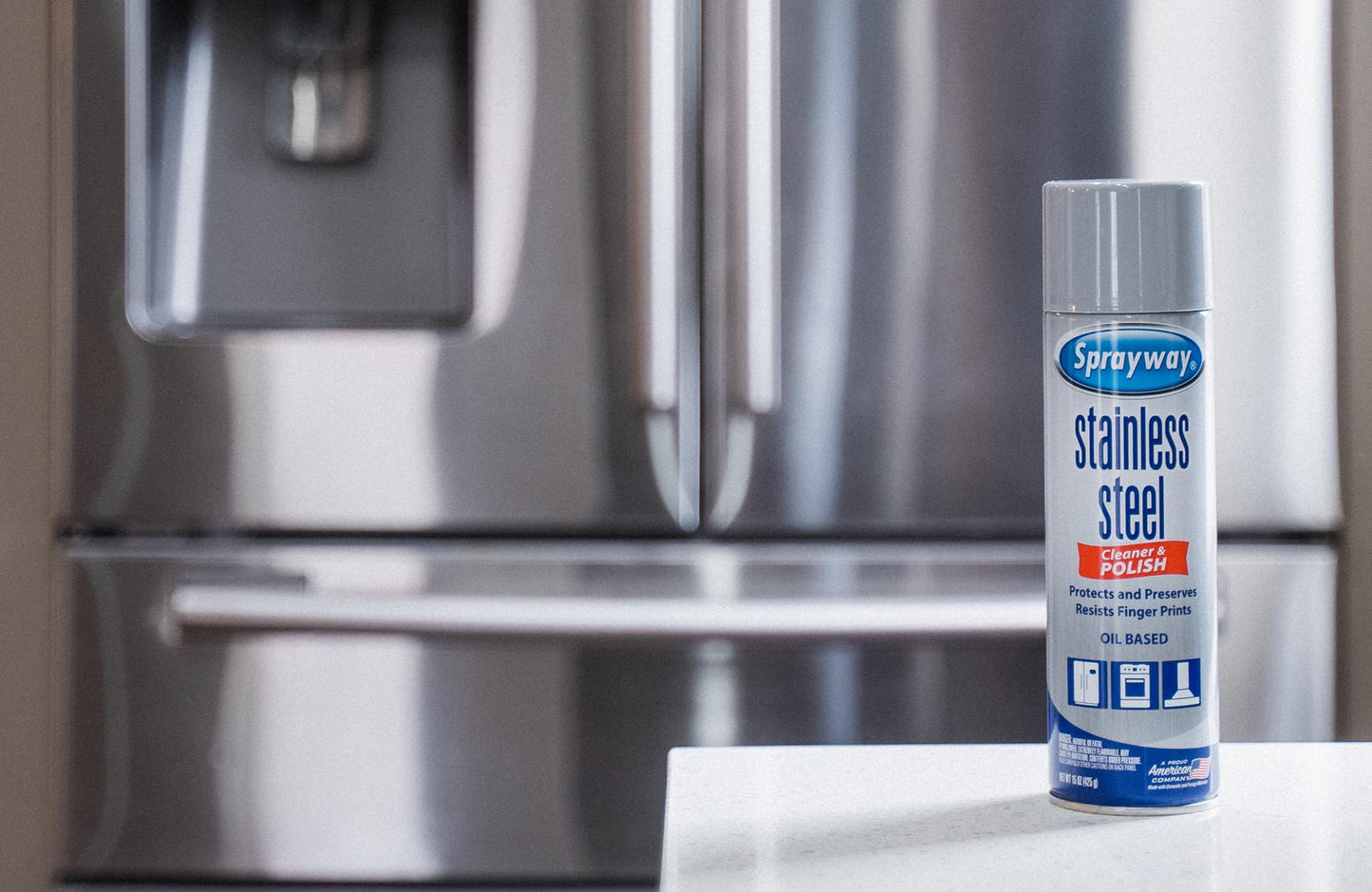 Sprayway Oil-based Stainless Steel Cleaner and Polish