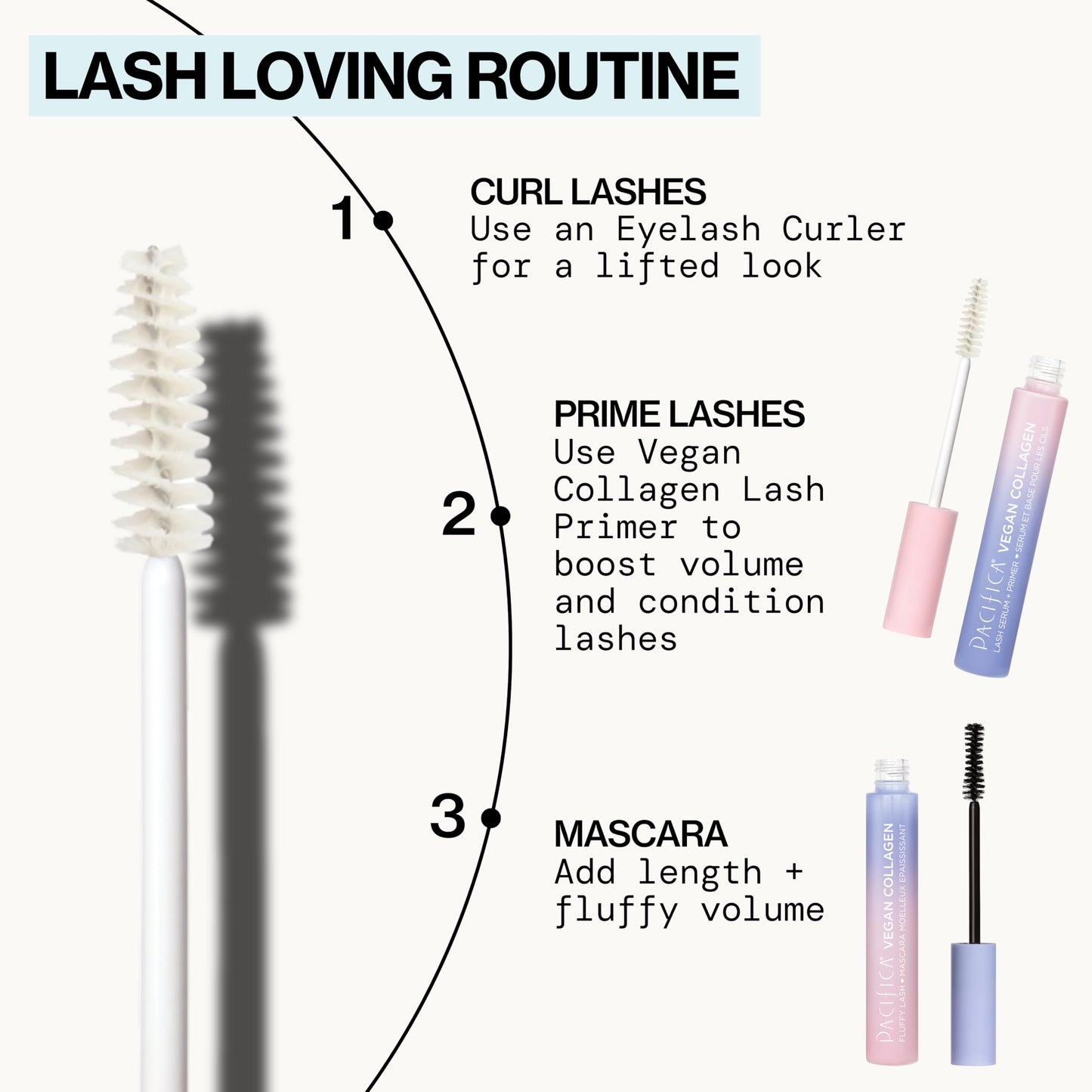 Pacifica Vegan Collagen Lash Serum Primer