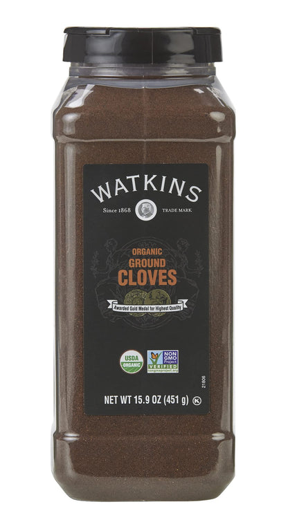 Watkins Organic Ground Cloves 15.9oz Food Service Size