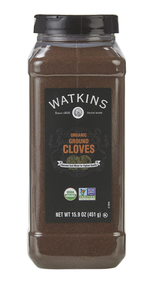 Watkins Organic Ground Cloves 15.9oz Food Service Size