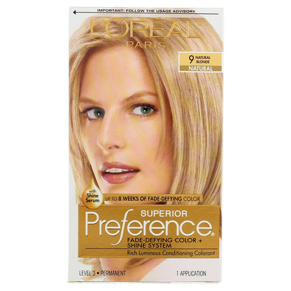 L'Oreal Superior Preference - 9 Natural Blonde