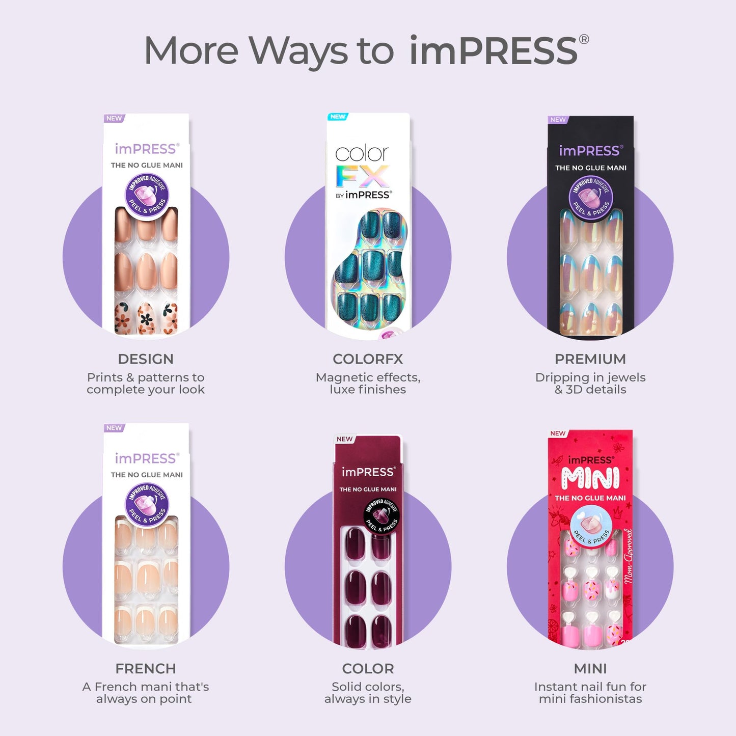Impress Color Press on Nails