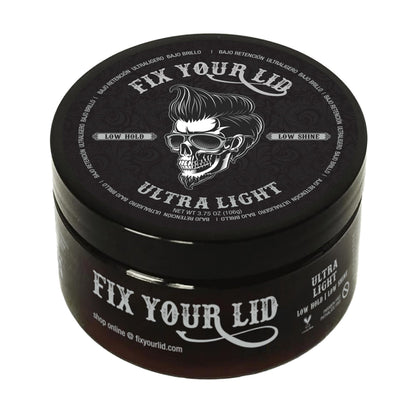 Fix Your Lid Ultra Light Pomade for Men, Low Hold Low Shine, 3.75 oz