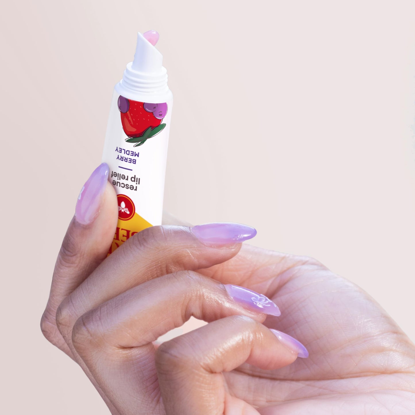 Burt S Bees Watermelon and Berry Medley Rescue Lip Relief 2-Pack 0.35 Oz