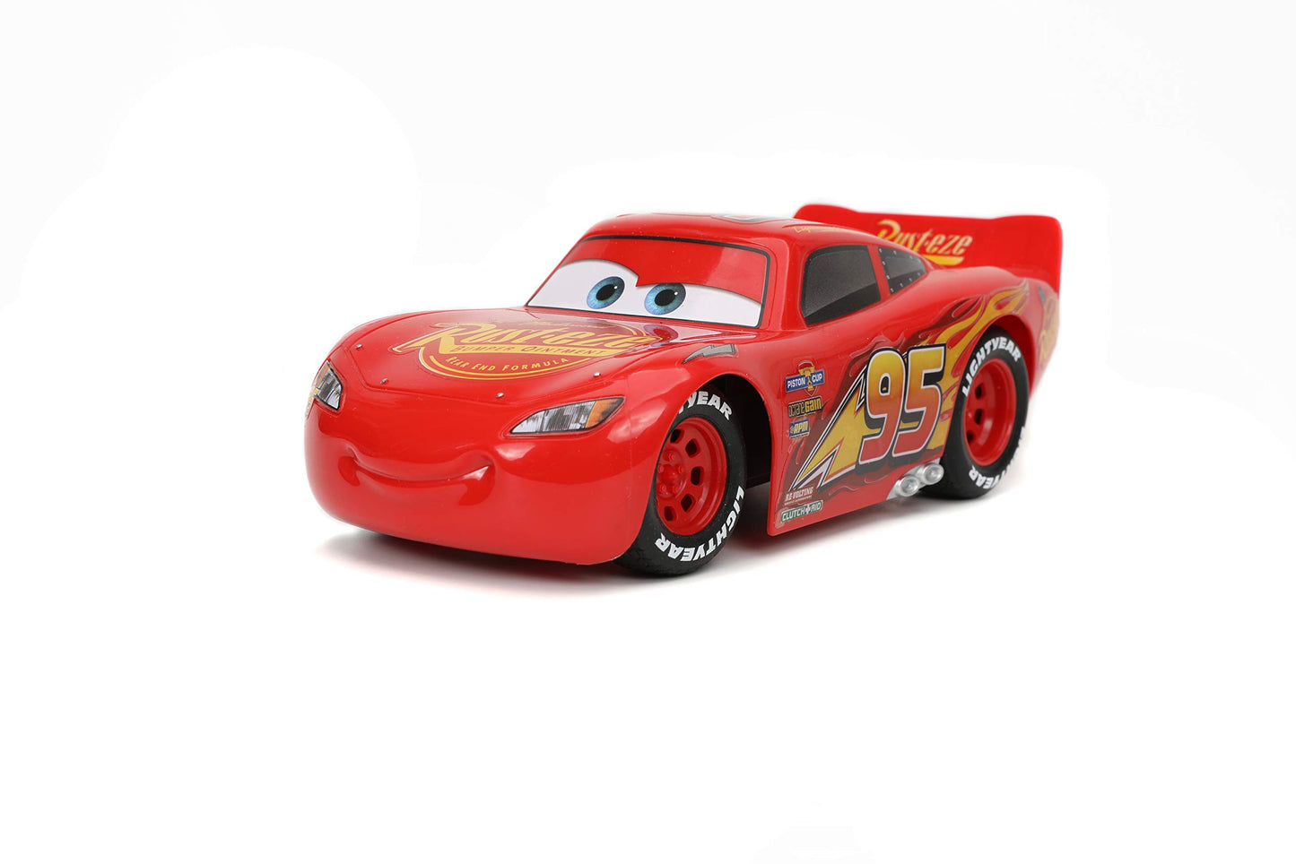 Jada Pixar Cars Lightning McQueen RC 1:24 Red