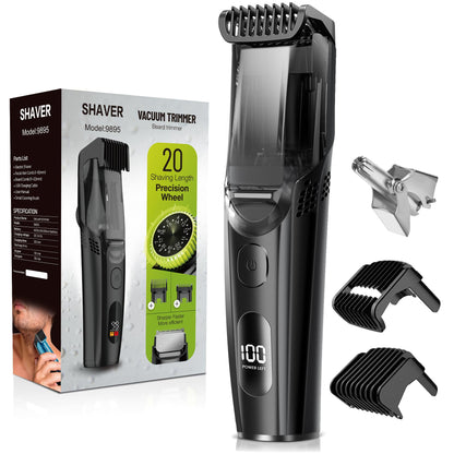 FERRISA Vacuum Beard & Mustache Trimmer