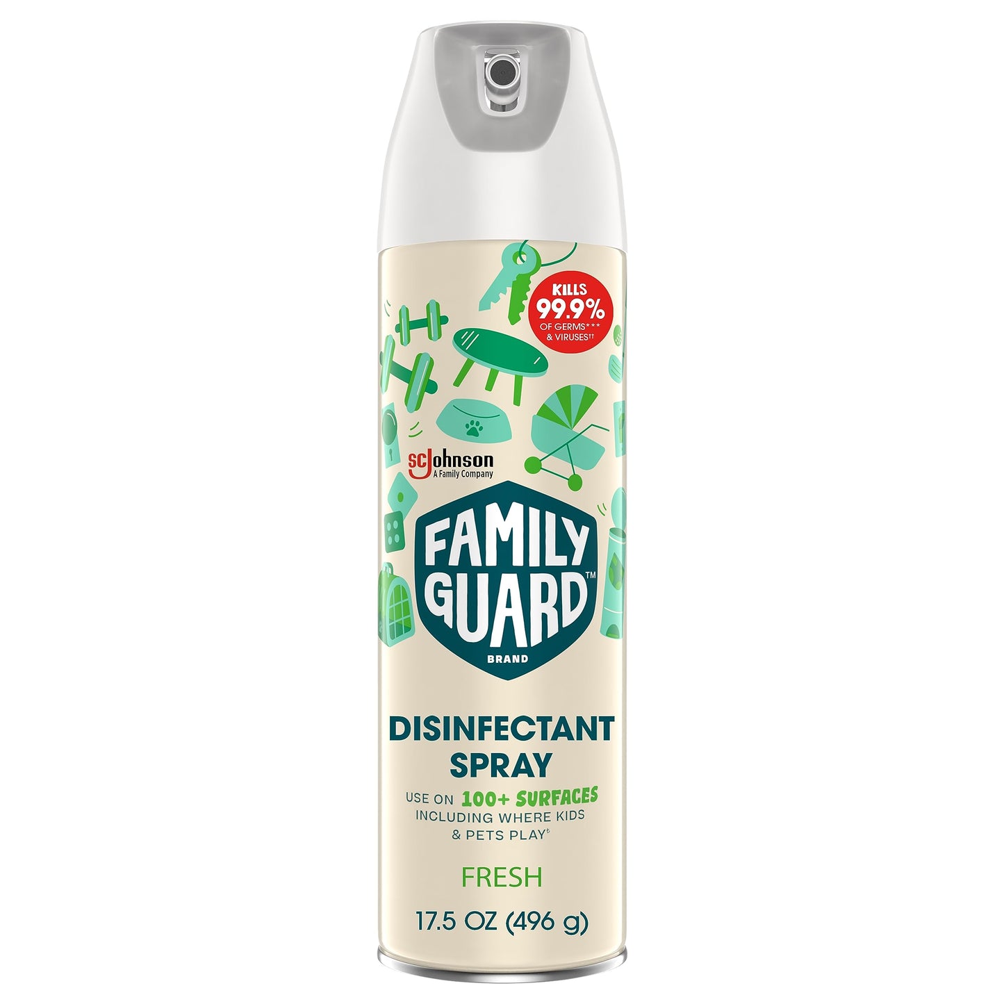FamilyGuard Brand Disinfe Countant Spray