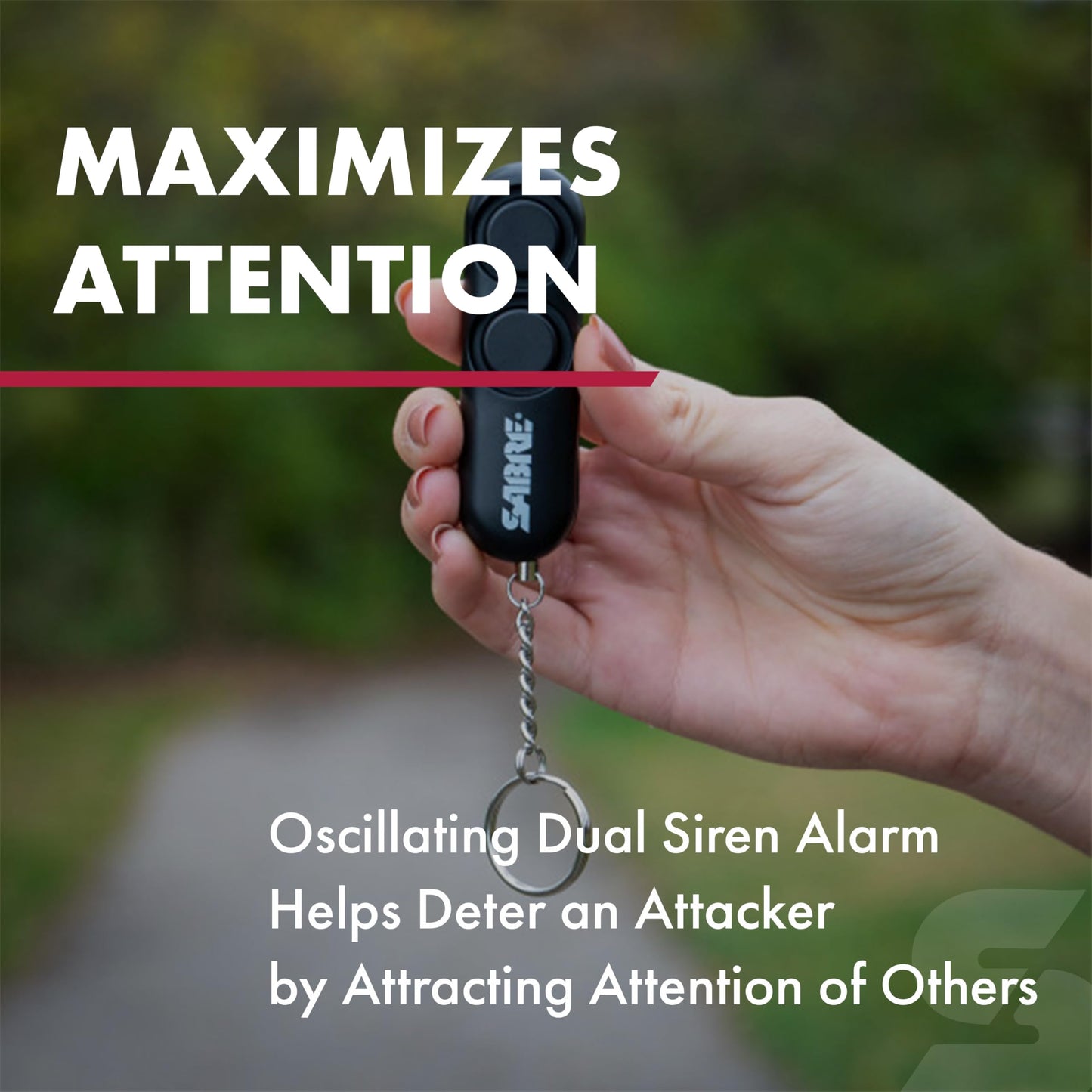 SABRE Personal Alarm With Key Ring