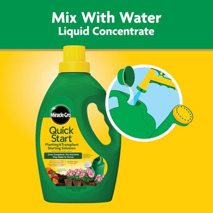 Miracle-Gro Quick Start Plant Solution 48 oz