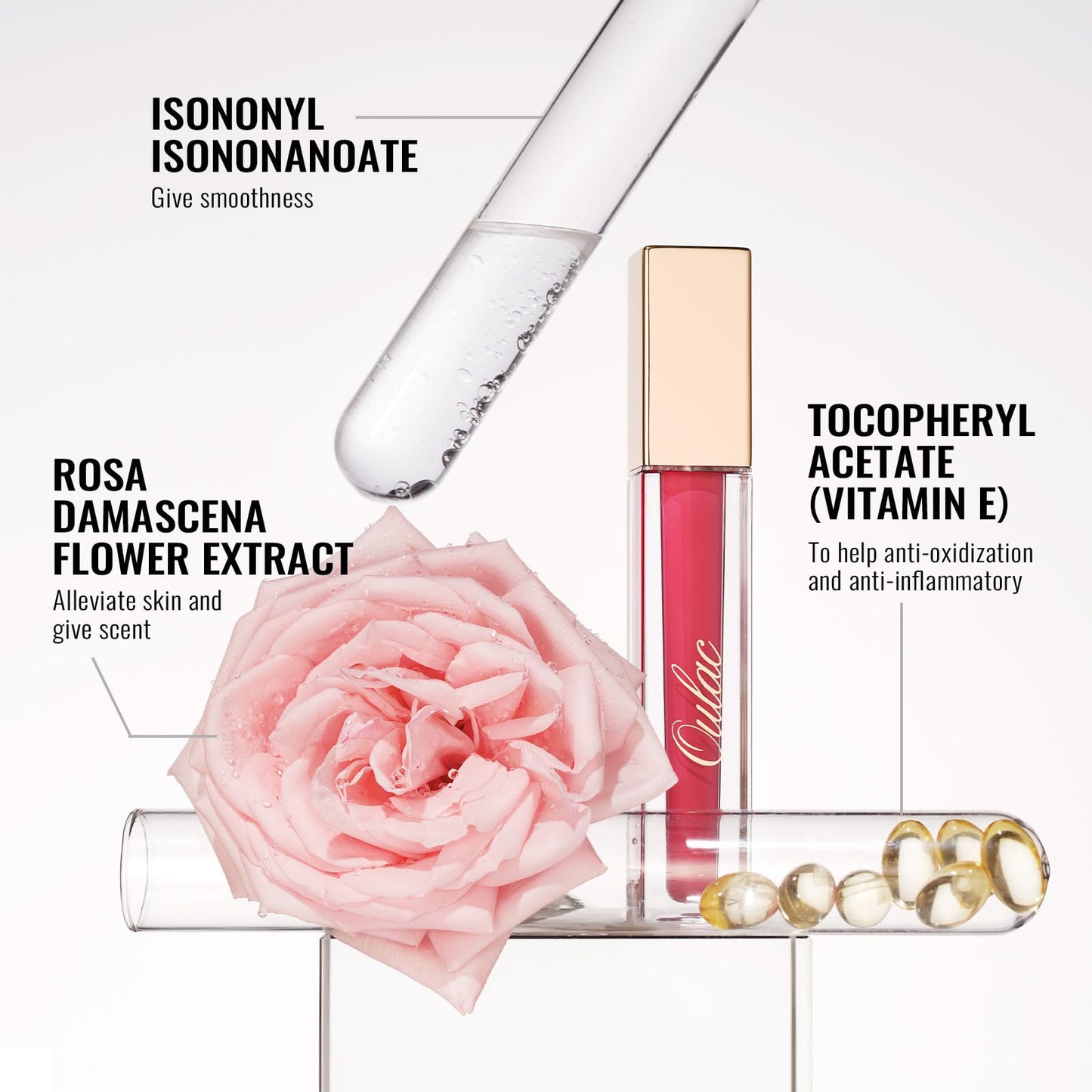 Oulac Matte Liquid Lipstick, Pink M32