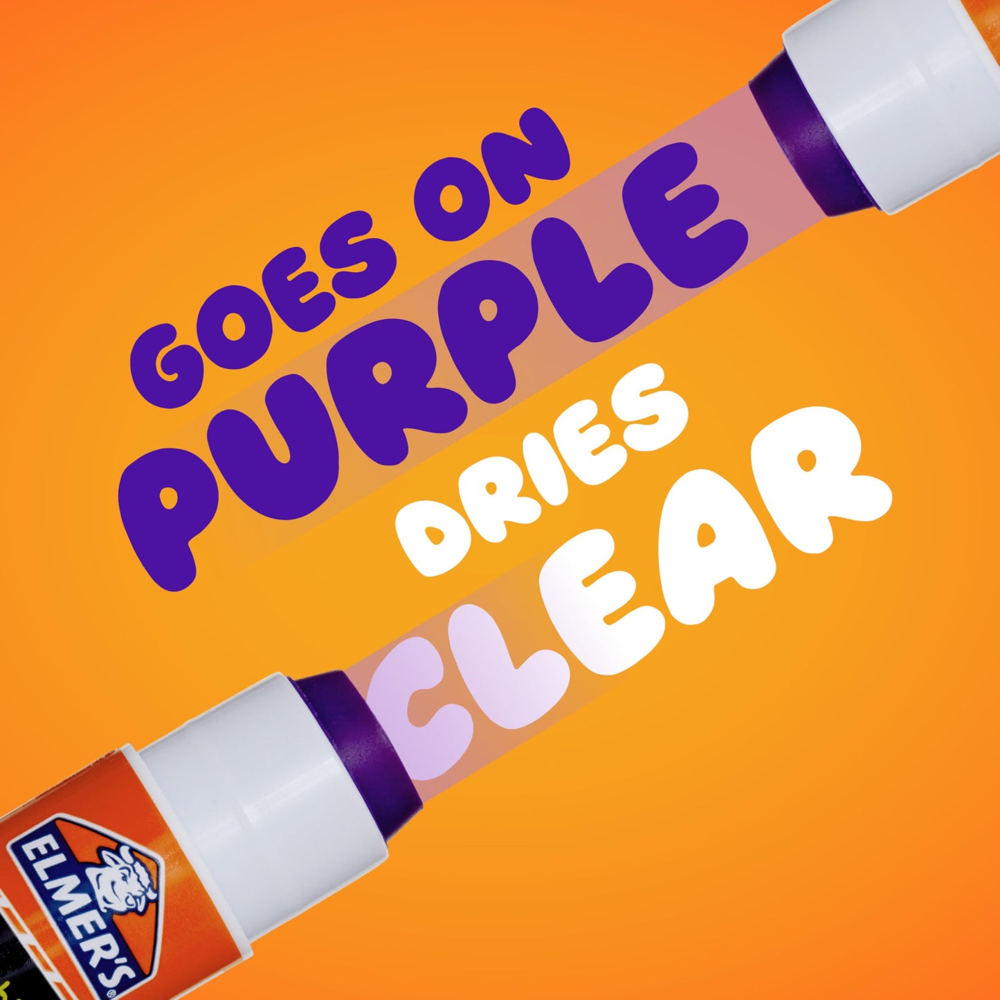 Elmer's Purple School Glue Sticks, 3 Count